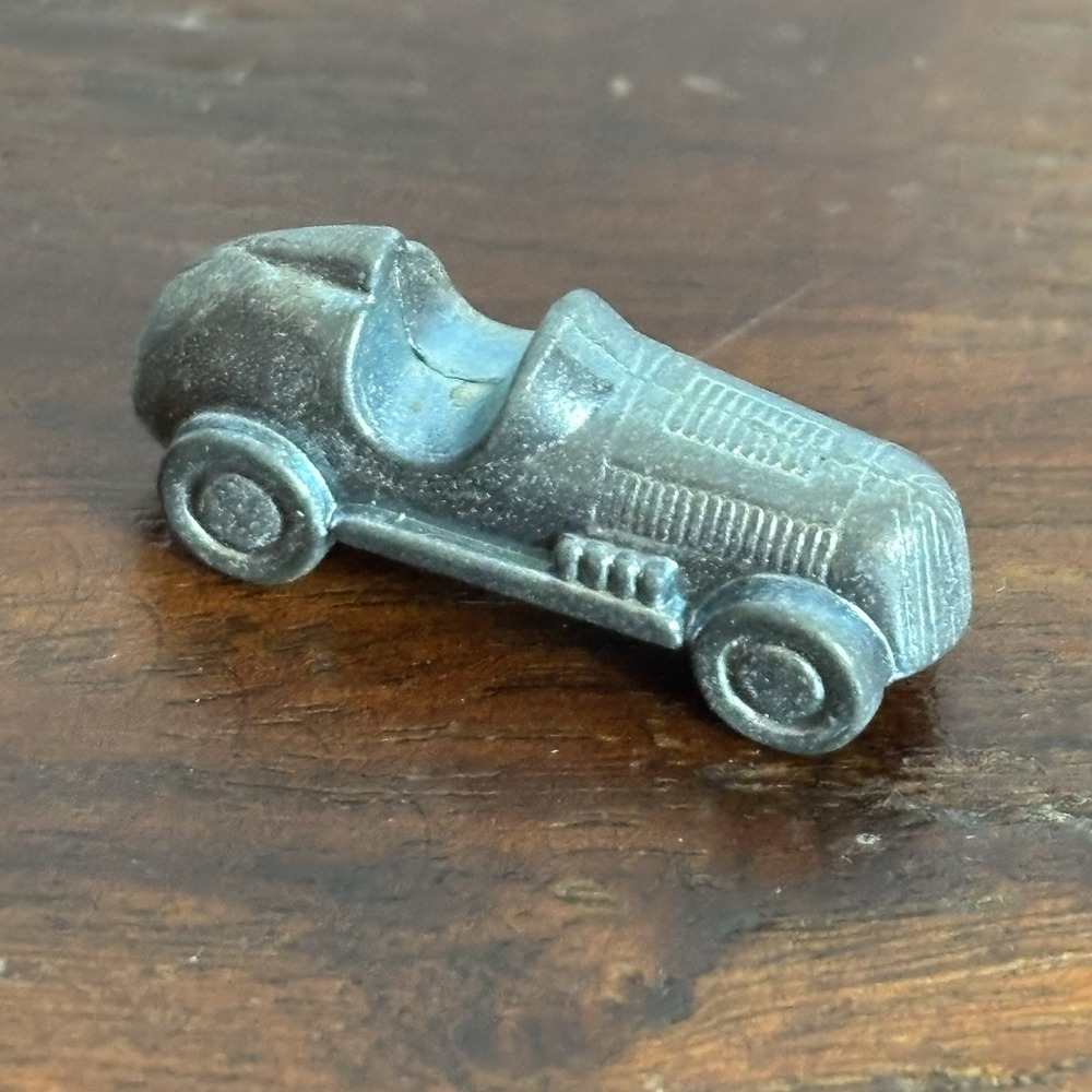 MONOPOLY Race Car Token 1985 Metal replacement